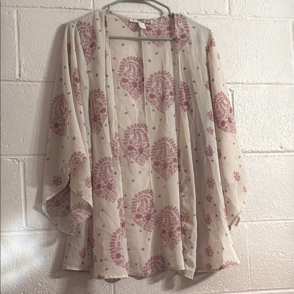 Cardigan kimono style